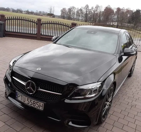 wielkopolskie Mercedes-Benz Klasa C cena 132800 przebieg: 93000, rok produkcji 2019 z Turek